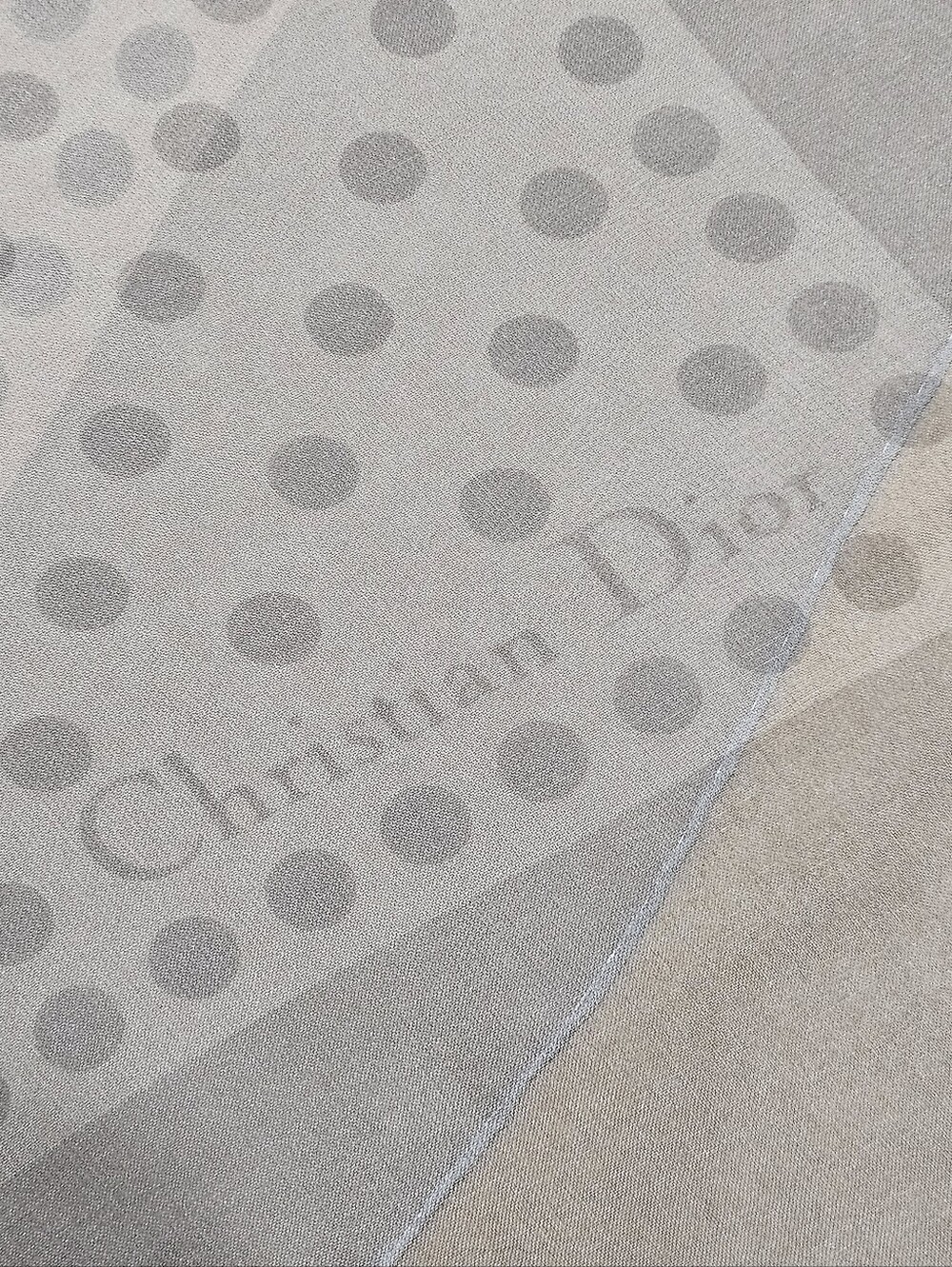 CHRISTIAN DIOR ORGANZA SCARF - Picture 3 of 14